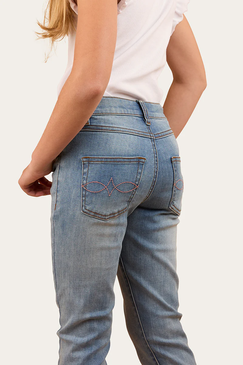 Daphne Kids Bootleg Jean - Light Blue