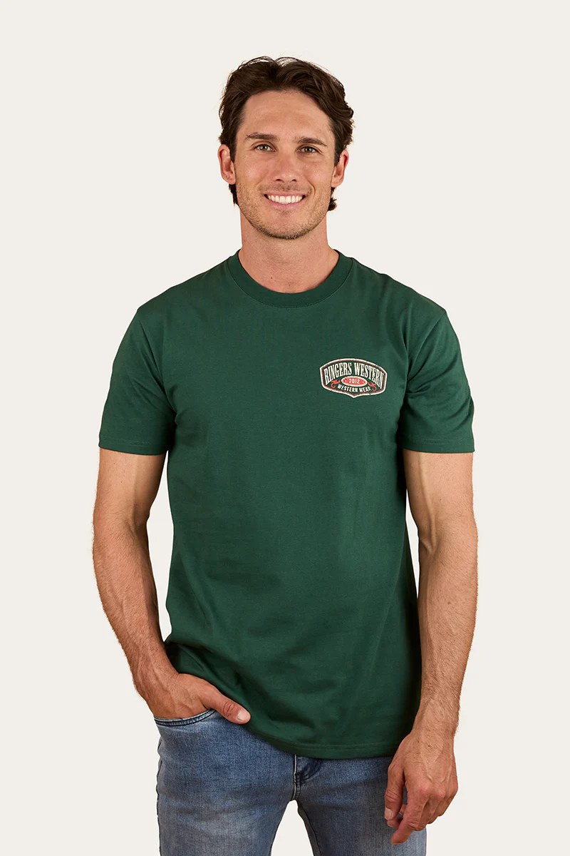 Bars Best Mens Stock Fit T-Shirt - Pine