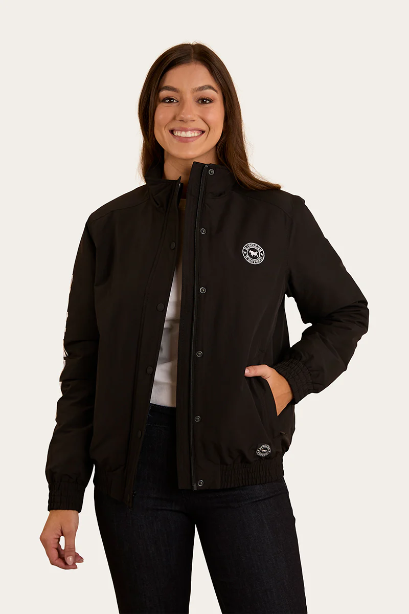 Tesbury Womens Jacket - Black / White