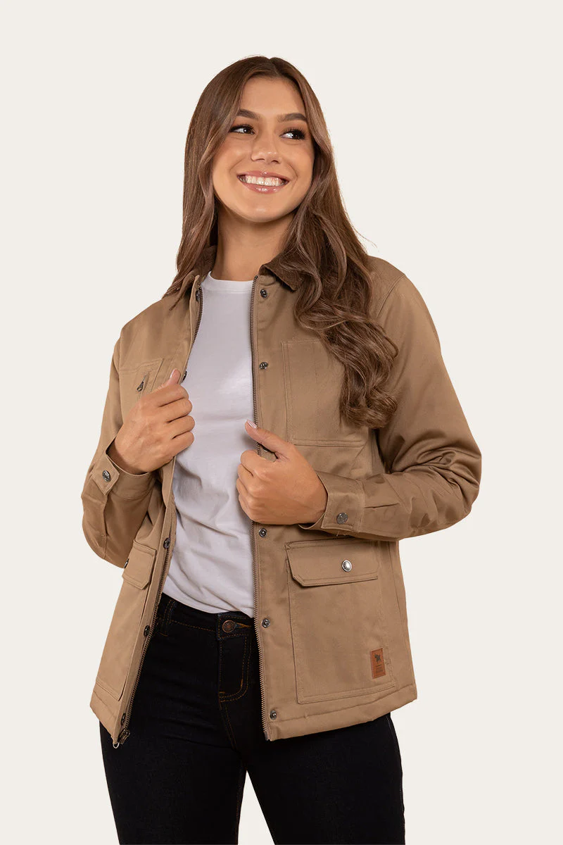 Venture Womens Jacket - Tan