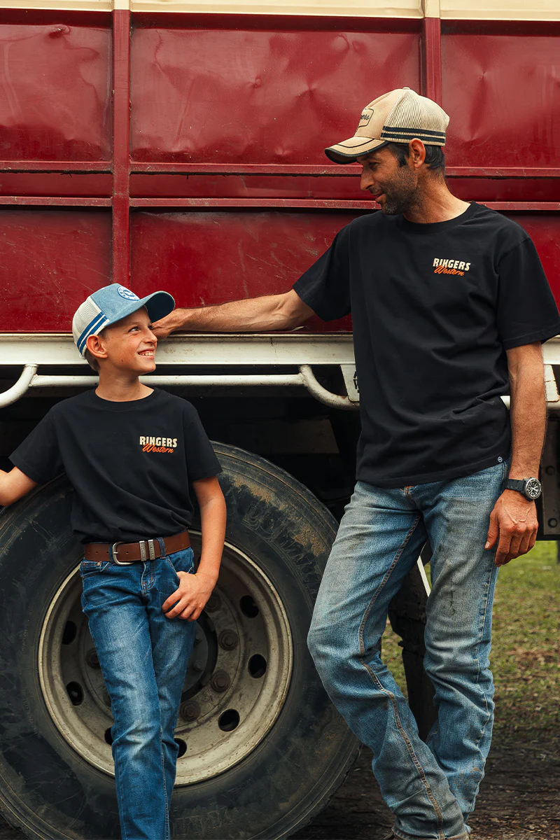 Truck Yeah Mens Loose Fit T-Shirt - Black