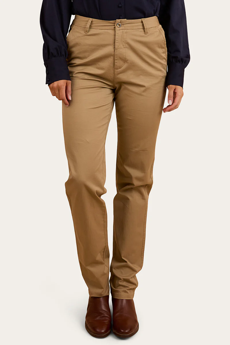Scottsdale Womens Regular Fit Chino Pant - Clay
