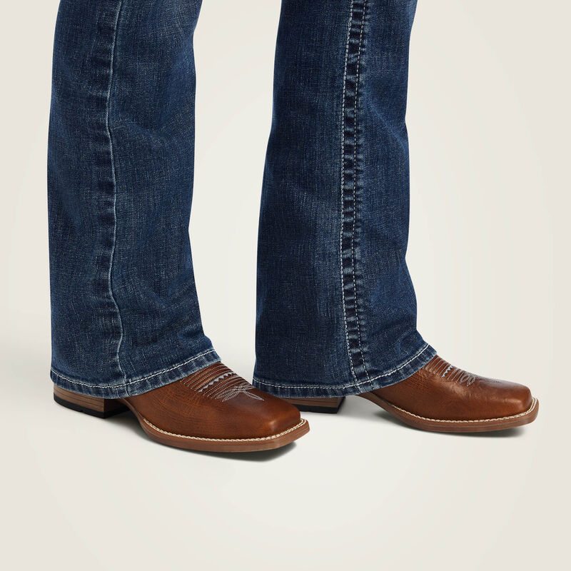 R.E.A.L. Mid Rise Raquel Boot Cut Jean