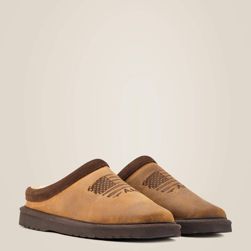 Patriot Square Toe Slipper
