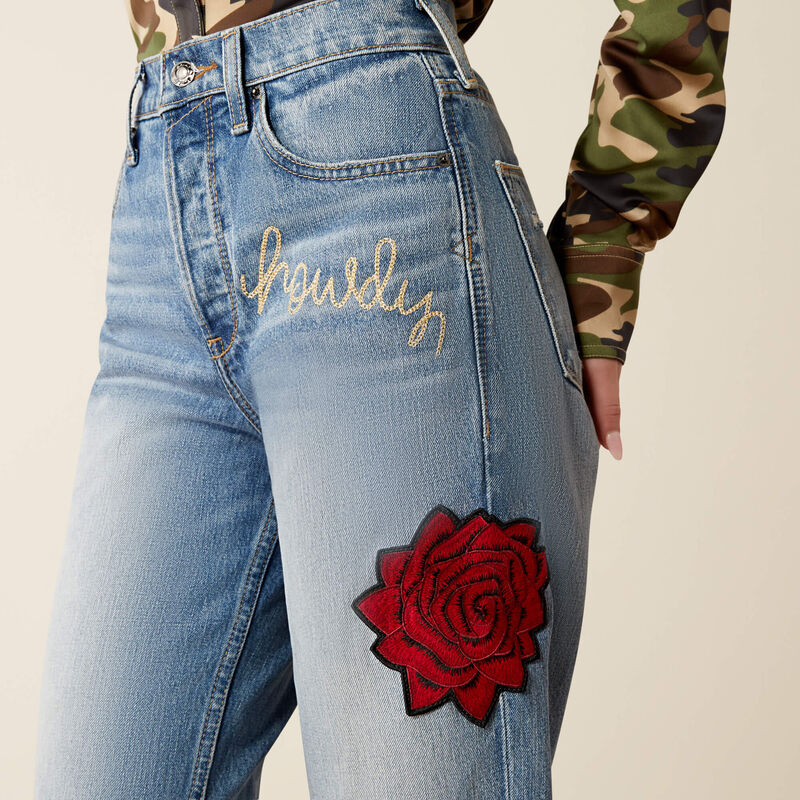 Ultra High Rise Rodeo Quincy Tomboy Straight Leg Jean