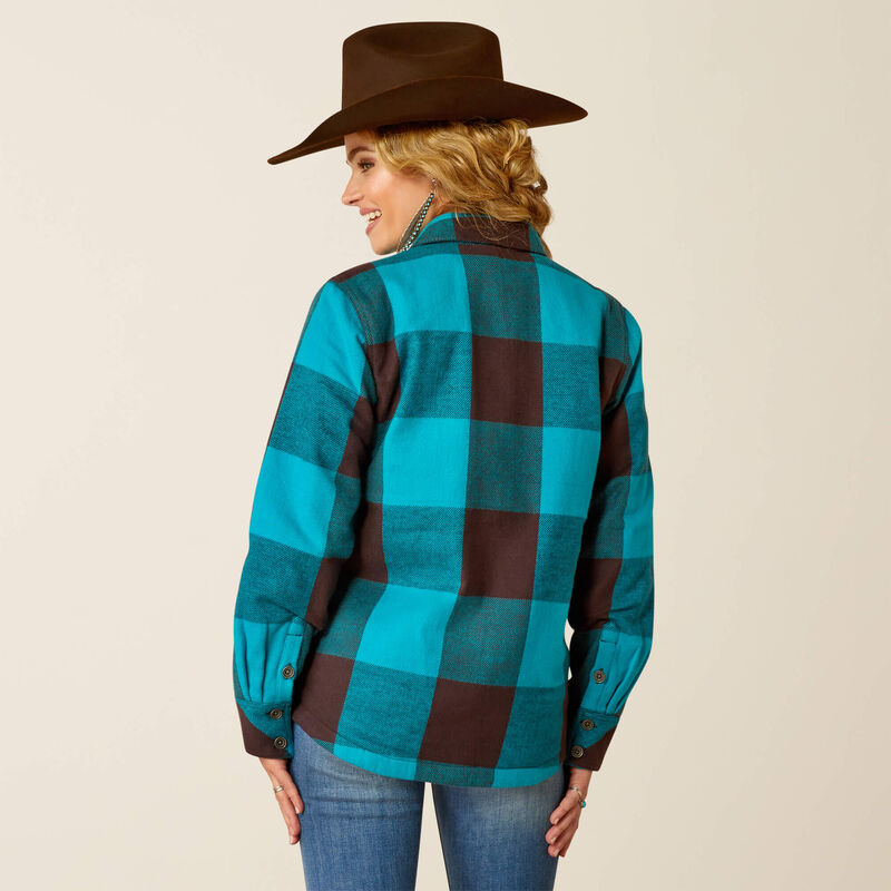 Buffalo Plaid Shirt Jacket