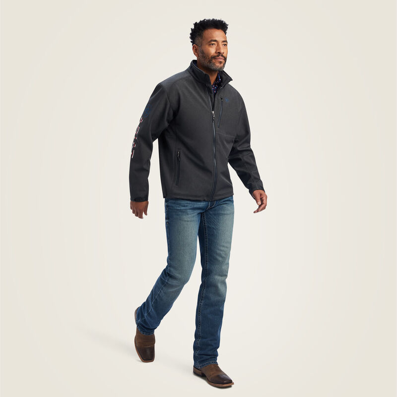 Logo 2.0 Patriot Softshell Water Resistant Jacket