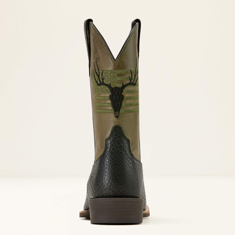 Sport Antlers Cowboy Boot