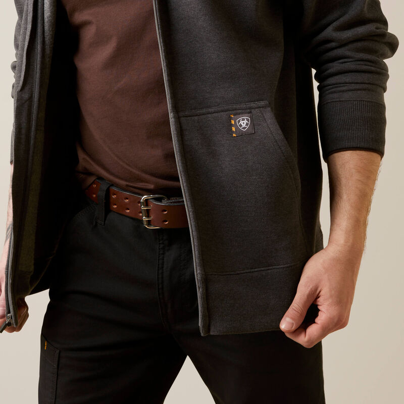 Rebar Born For This Full Zip Hoodie