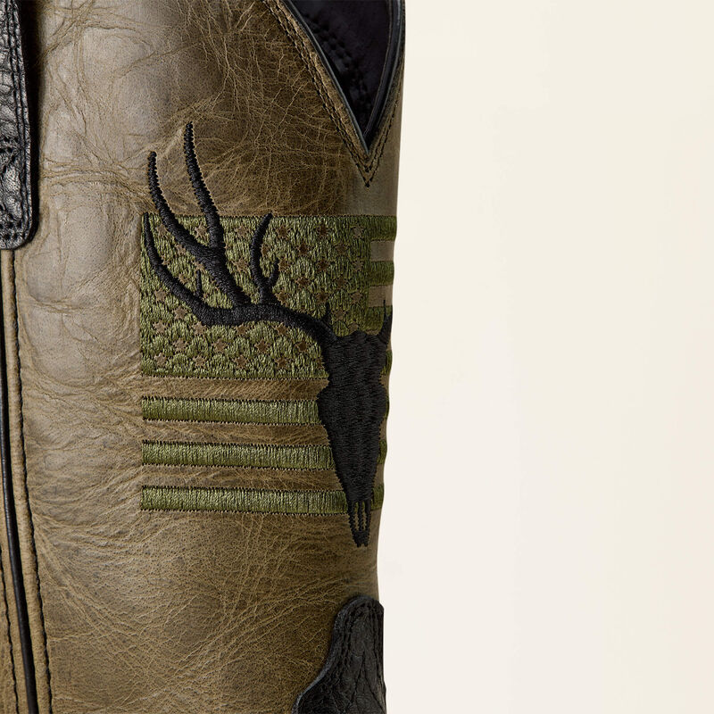 Sport Antlers Cowboy Boot