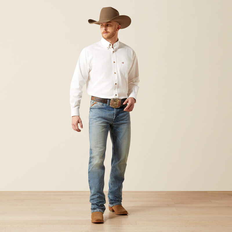 Solid Twill Classic Fit Shirt
