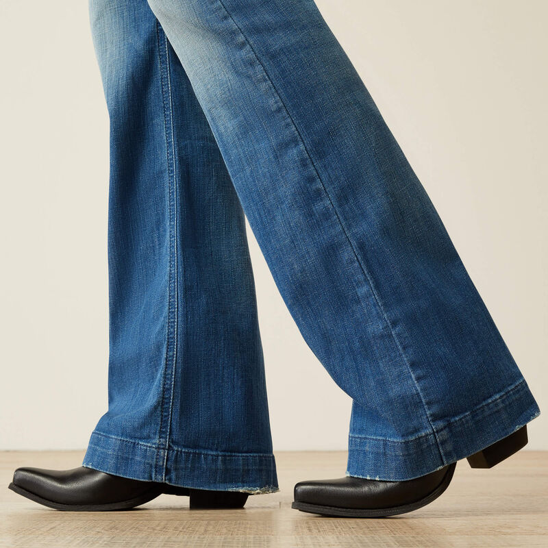 High Rise Elaina Slim Trouser Jeans