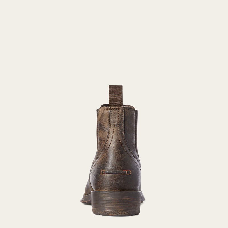 Midtown Rambler Square Toe Chelsea Boot