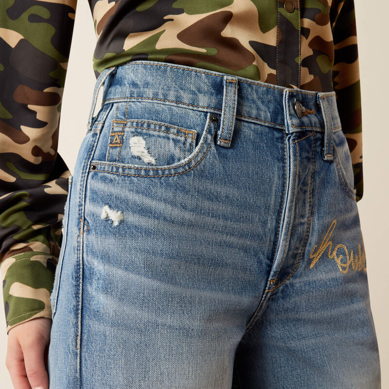 Ultra High Rise Rodeo Quincy Tomboy Straight Leg Jean
