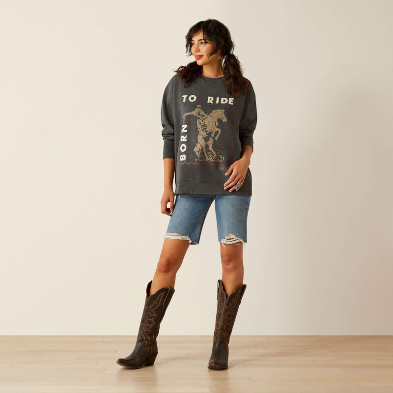 Oversized Crew Sweatshirt