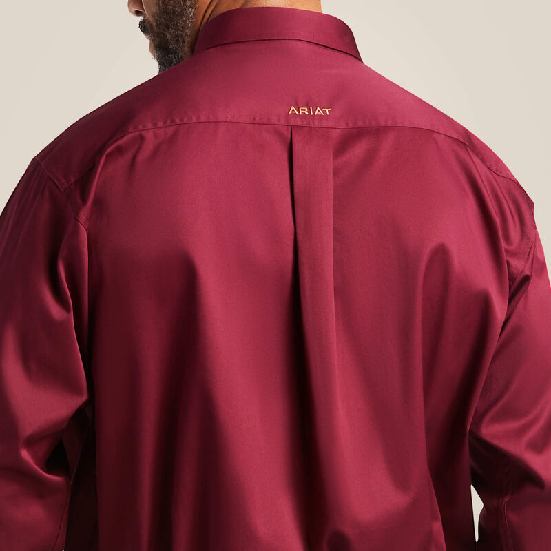 Solid Twill Classic Fit Shirt