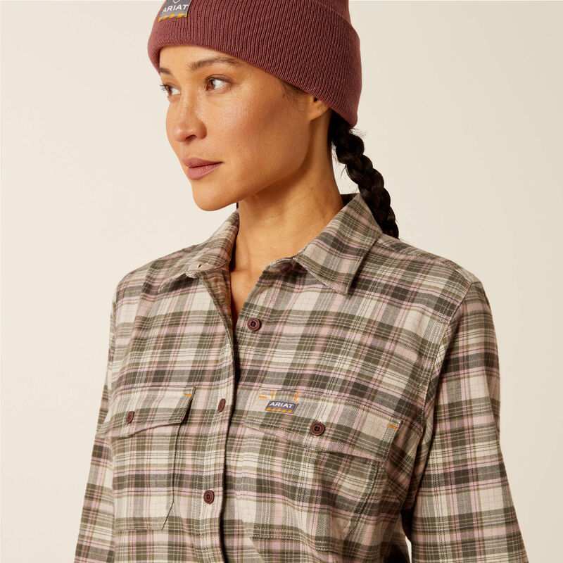 Rebar Flannel DuraStretch Work Shirt
