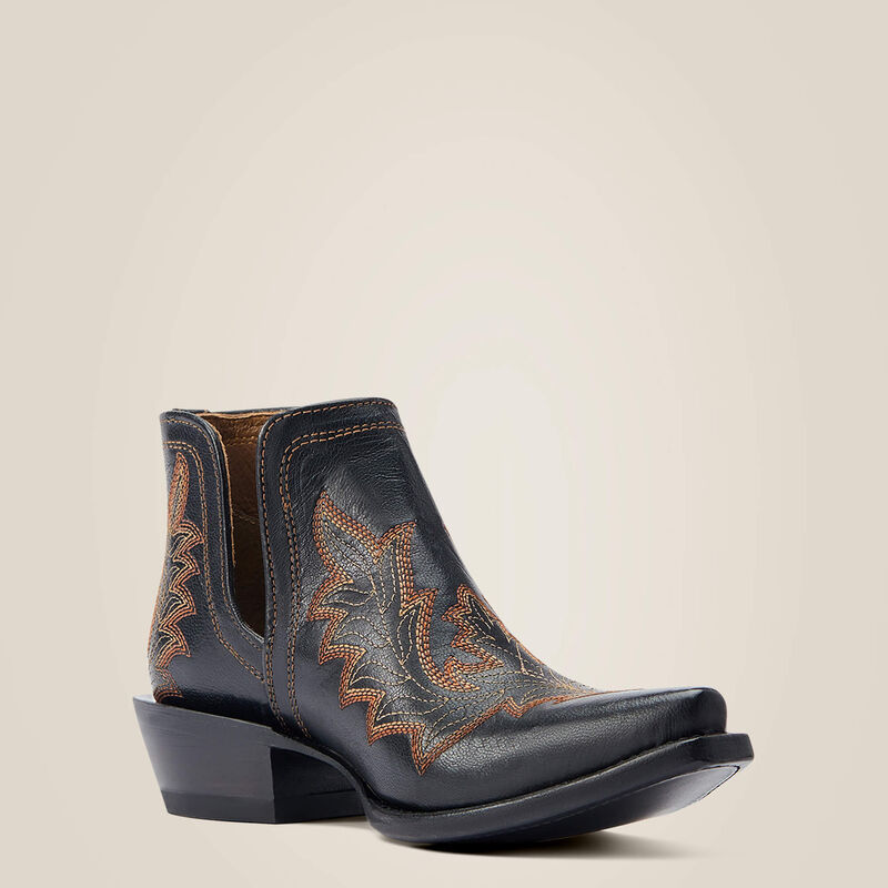 Dixon Low Heel Western Boot