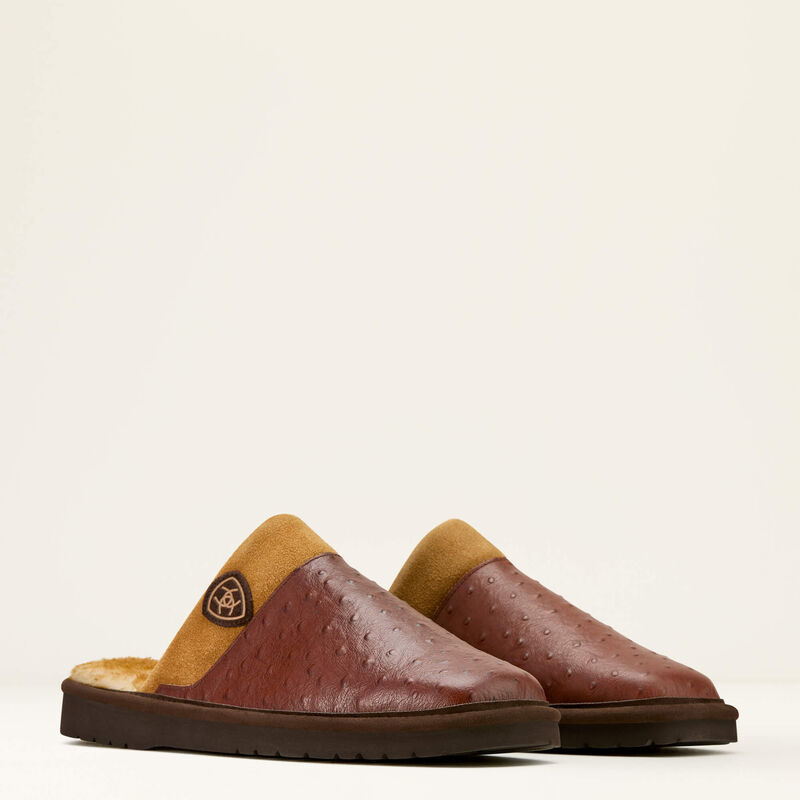 Silversmith Square Toe Exotic Slipper