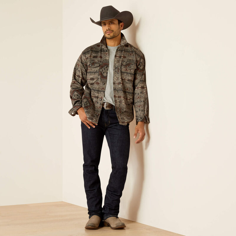 Caldwell Printed Shirt Jacket