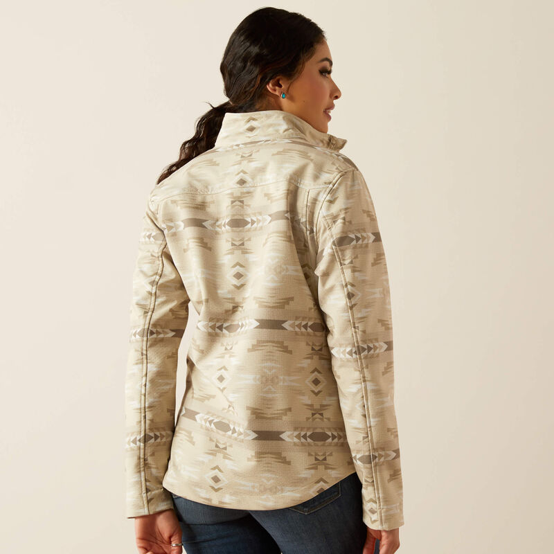 New Team Softshell Print Jacket