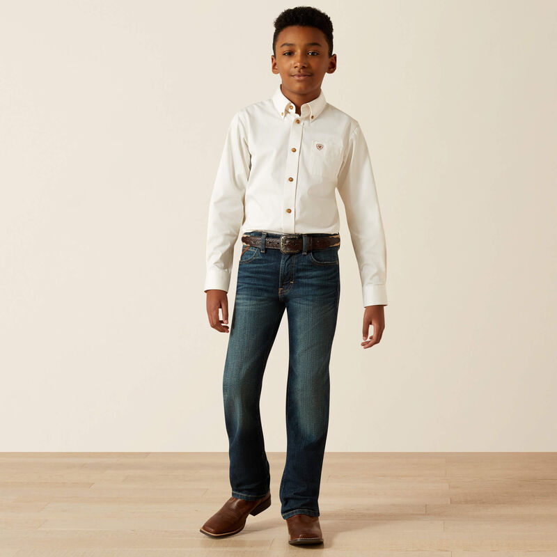 Solid Twill Classic Fit Shirt