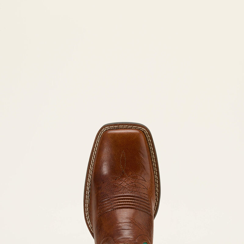 Round Up Wide Square Toe StretchFit Western Boot
