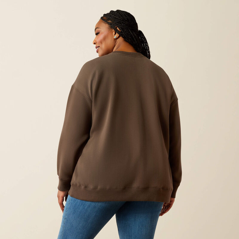Oversized Crew Sweatshirt