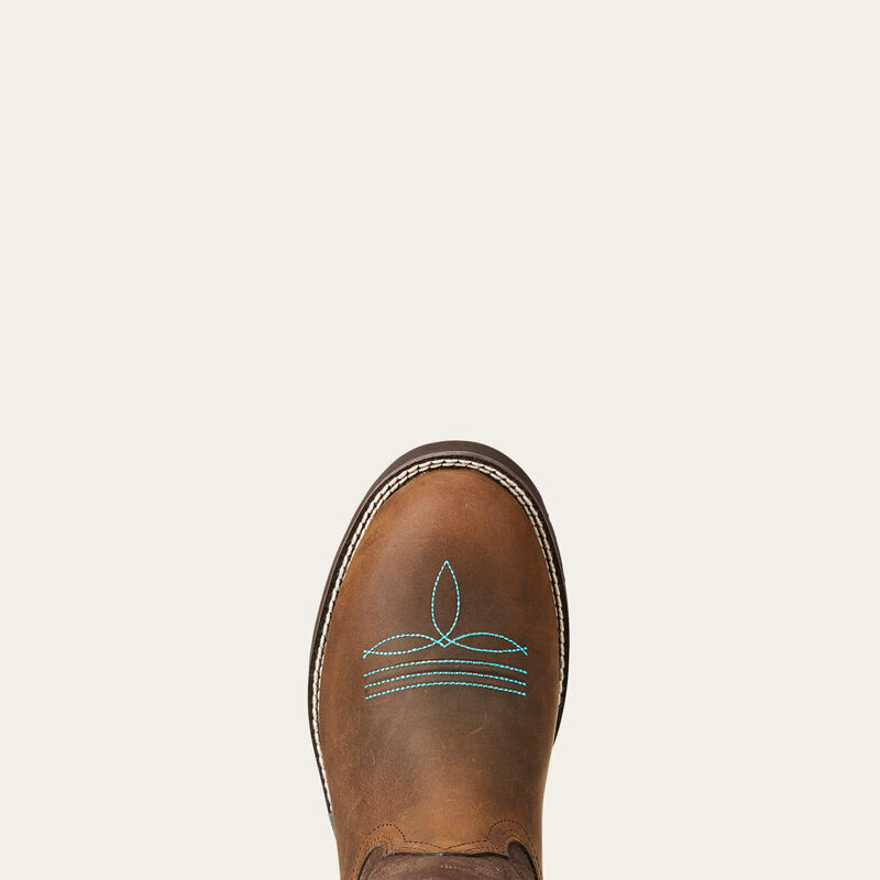 Delilah Round Toe Western Boot