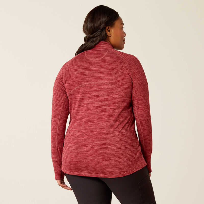 Rebar Gridwork Baselayer 1/4 Zip T-Shirt
