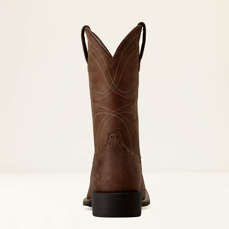 Sport Wide Square Toe Cowboy Boot