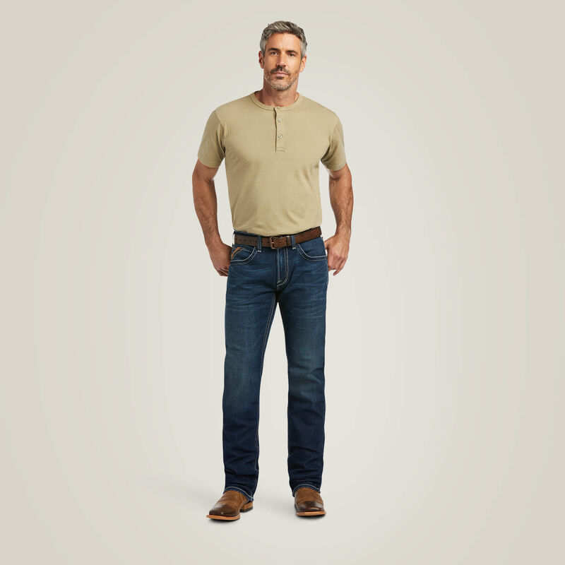 M5 Straight Stretch Remming Stackable Straight Leg Jean