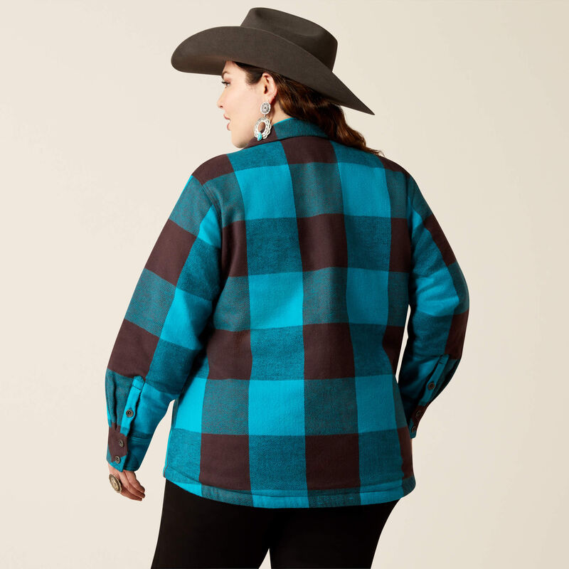 Buffalo Plaid Shirt Jacket