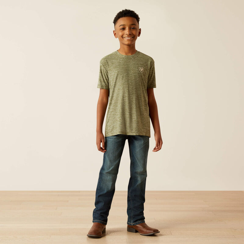 Tree Bark Camo Charger T-Shirt
