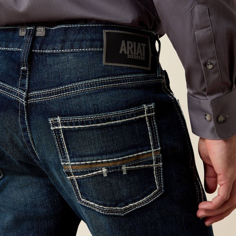 M5 Slim Stretch Coltrane Stackable Straight Leg Jean