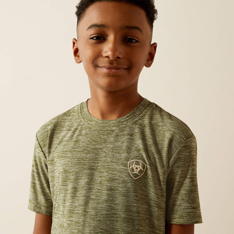 Tree Bark Camo Charger T-Shirt