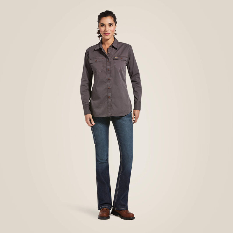 Rebar Washed Twill Work Shirt