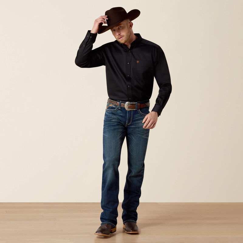 Solid Twill Classic Fit Shirt