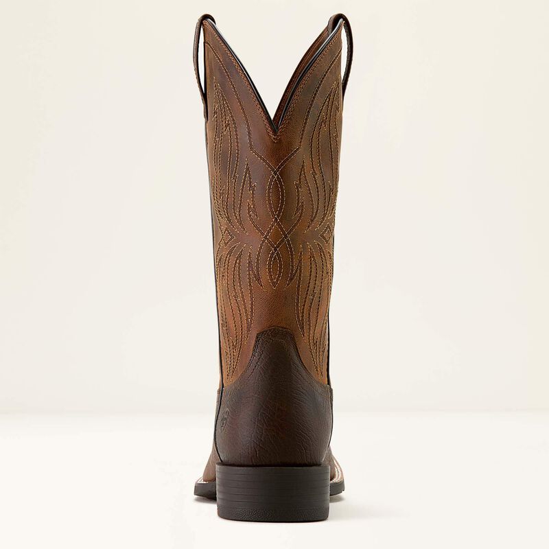 Sport Rustler Wide Square Toe Cowboy Boot