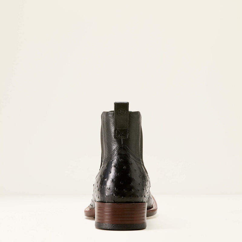 Booker Chelsea Wide Square Toe Western Boot