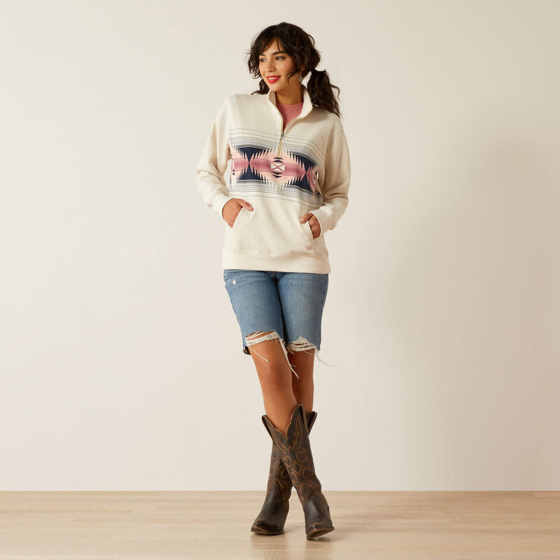 June 1/2 Zip Sweatshirt