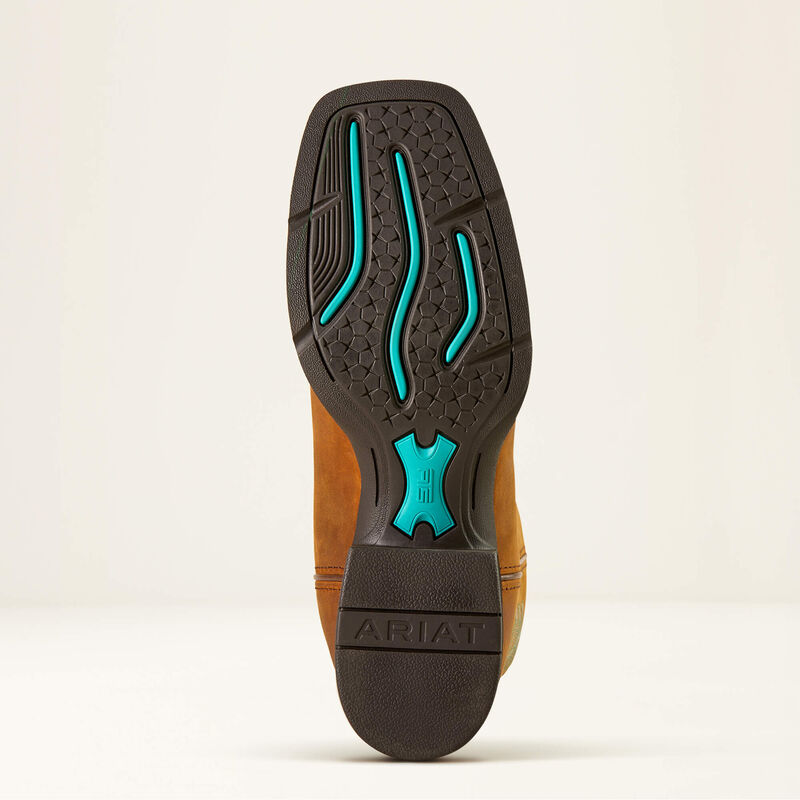 Round Up Wide Square Toe Waterproof Western Boot