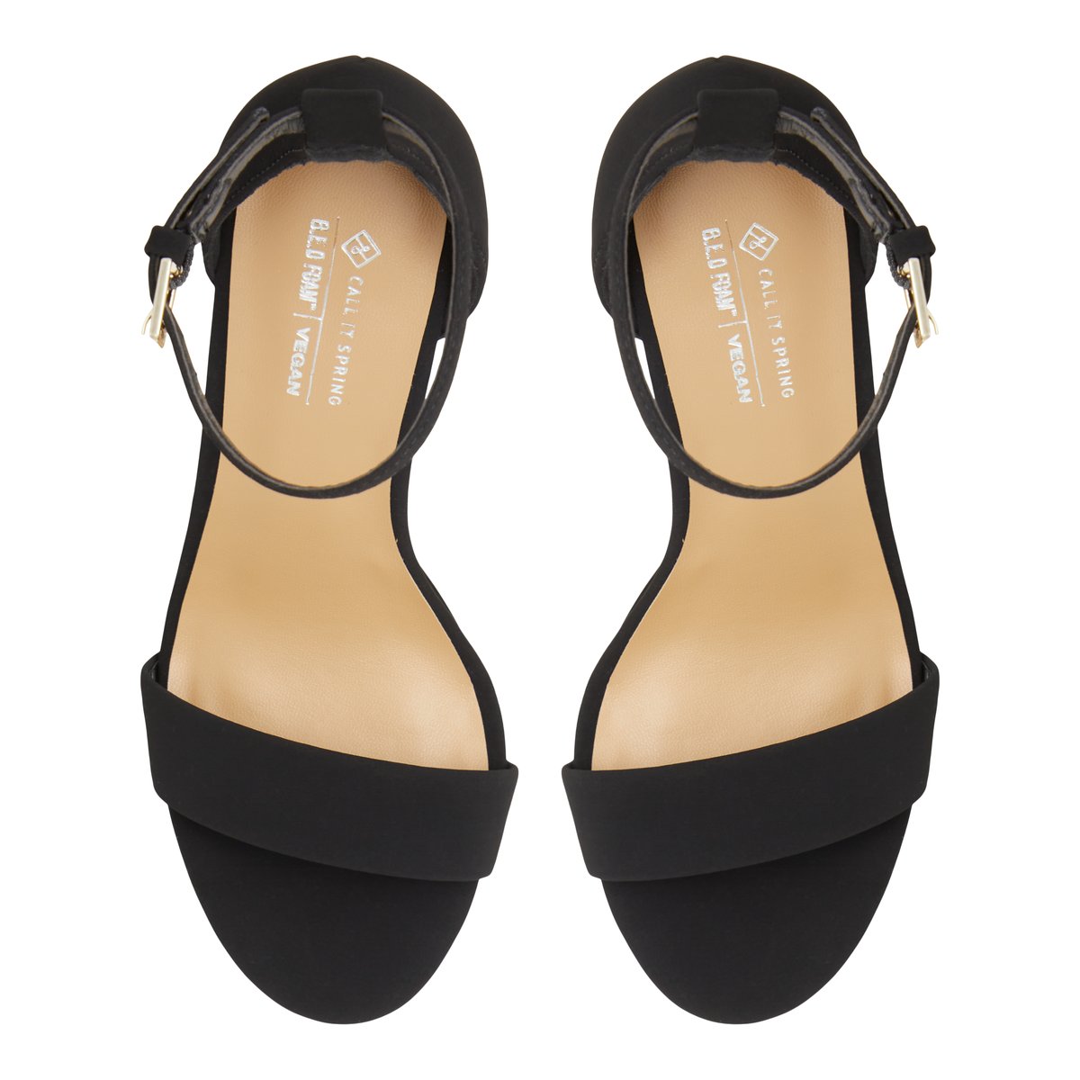 Gemmma Black Women's Platform Heels