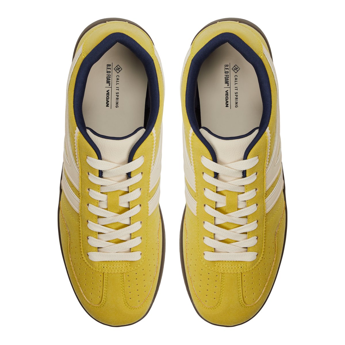 Sunda Yellow Men's Sneakers