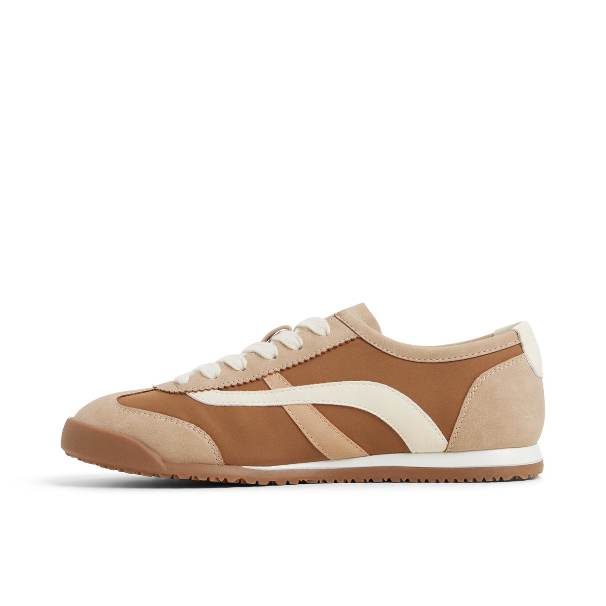 Beaa Light Brown Women's Retro Sneakers