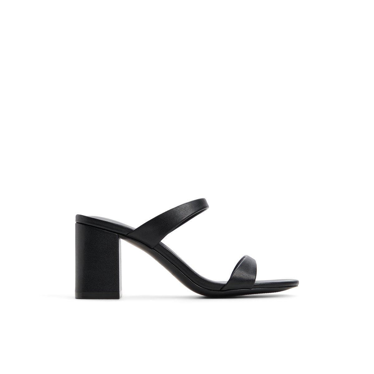 Shaiaa Open Black Women's Mules