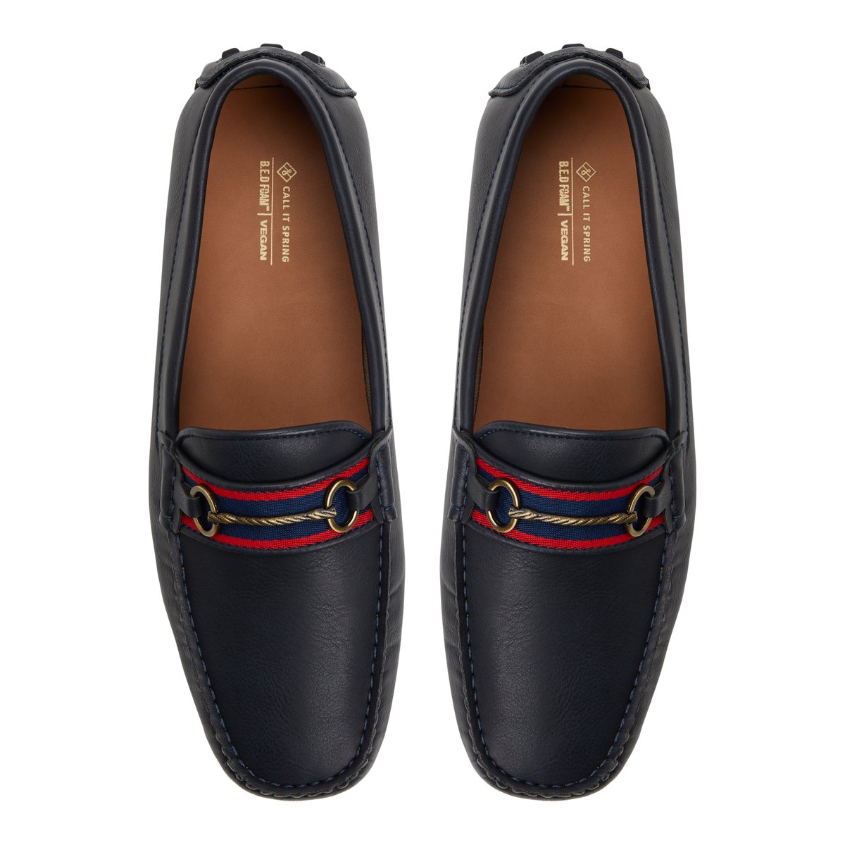 Pironi Navy Men's Loafers