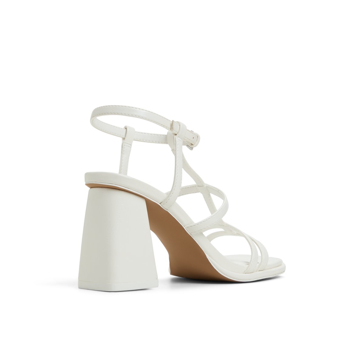 Aurellia White Women's Lace up heels