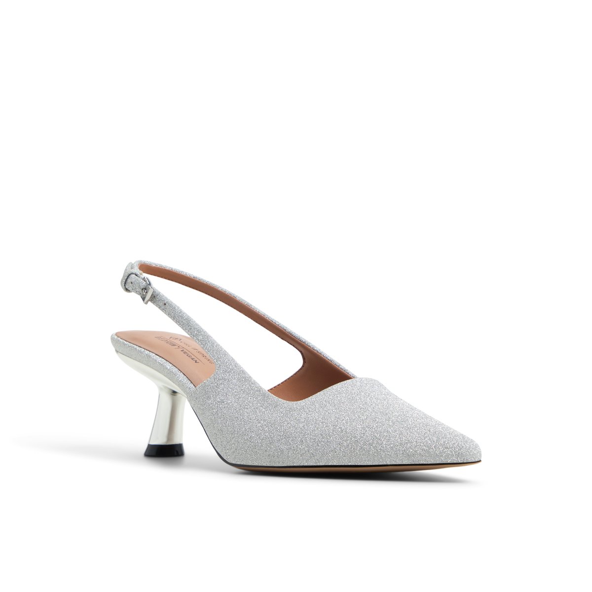 Opaal Silver Women's Kitten heels