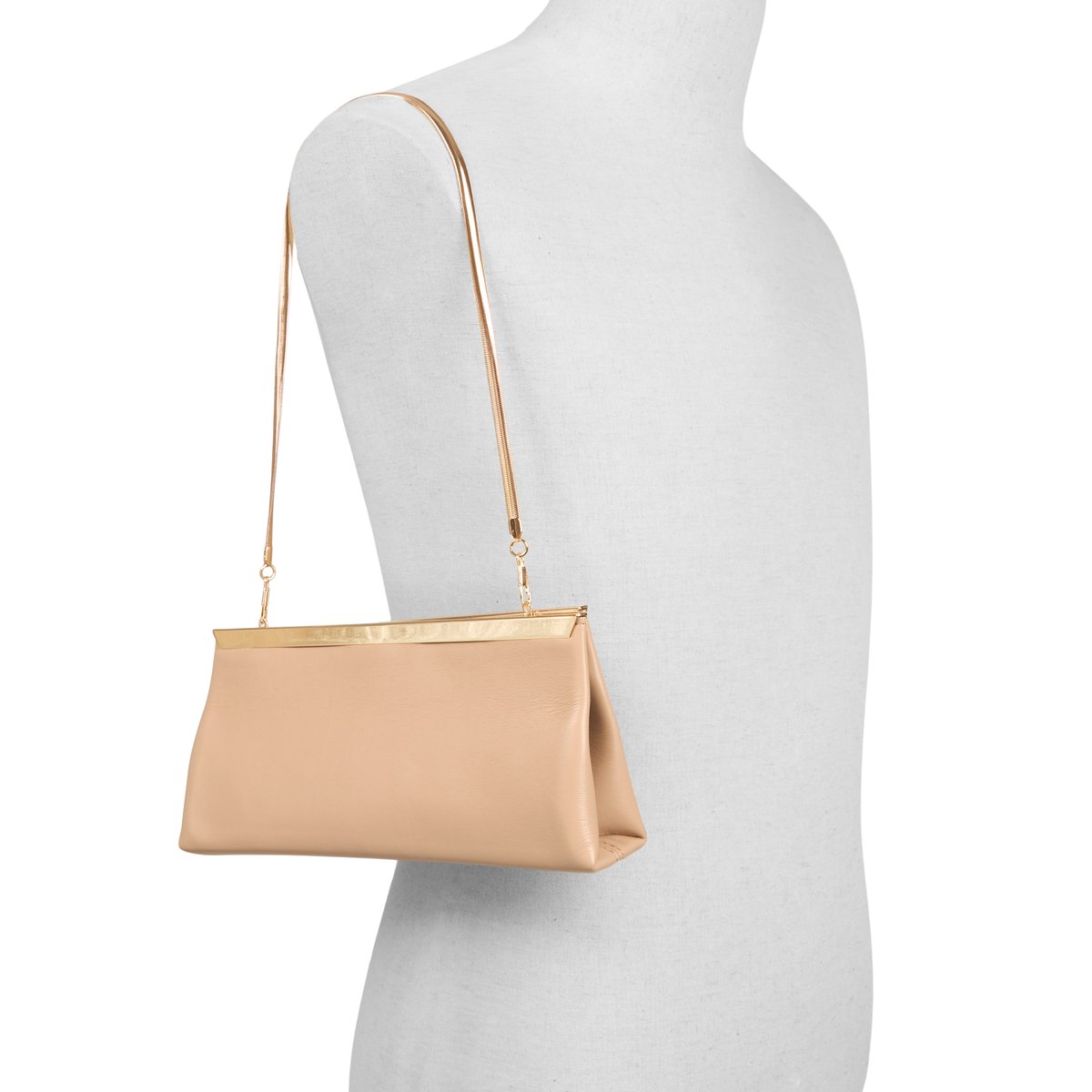 Leticiaa Beige Women's Clutches